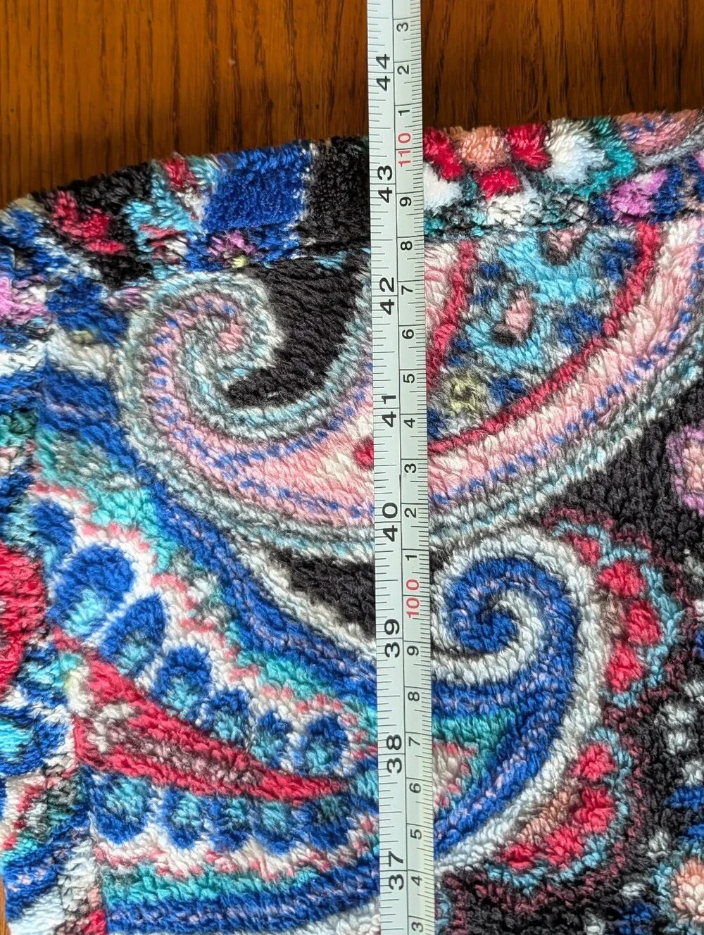 Vera Bradley Fleece Travel Blanket - Multicolor Paisley Print